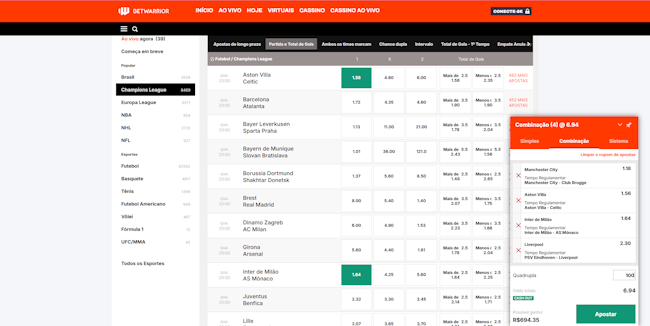Futebol ao vivo online gratis