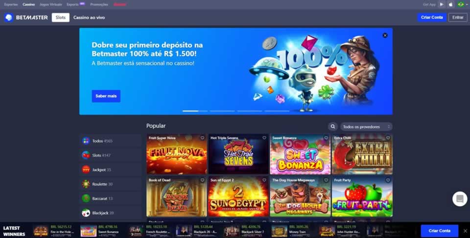 Jogos de slots grátis