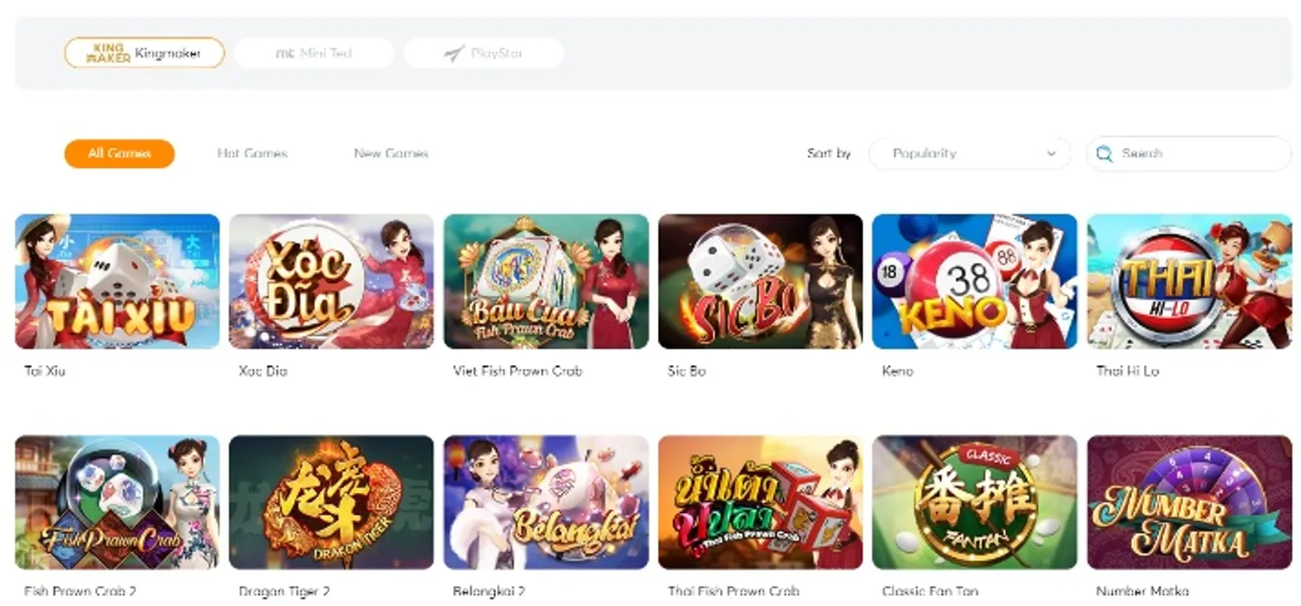 Casino betting