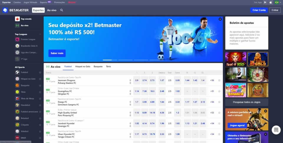 Sporting bet ao vivo